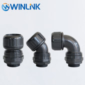 威联科WINLINK 万向旋转波纹管接头四轴机器人软管跟转防水连接器