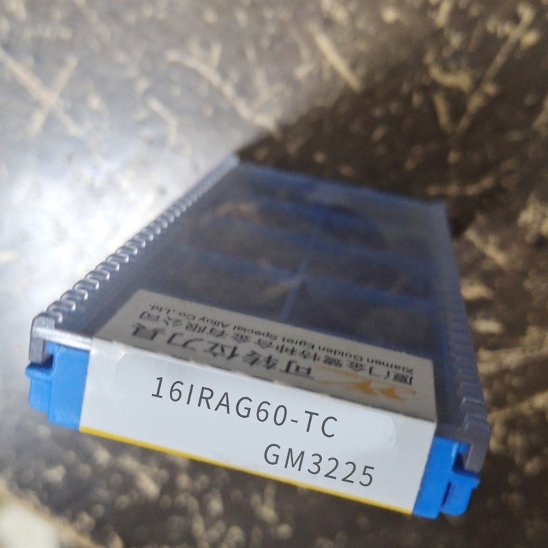 16 IRAG60 -TC   螺纹刀片 16IR2.00 ISO-TC GM3225