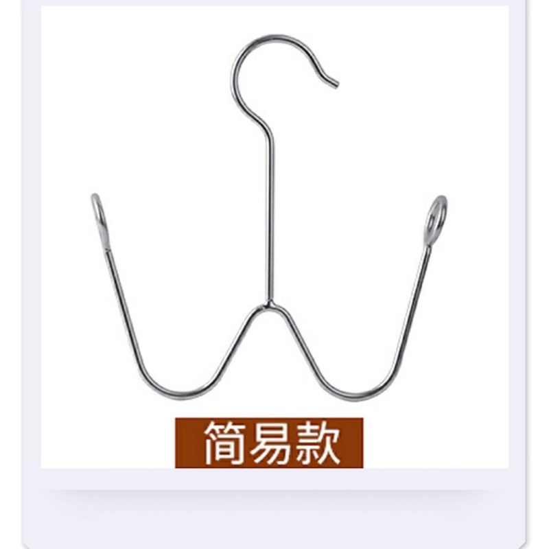 304不锈钢晒鞋神器晾鞋挂架多功能晾鞋架鞋垫夹阳台挂钩晾衣架