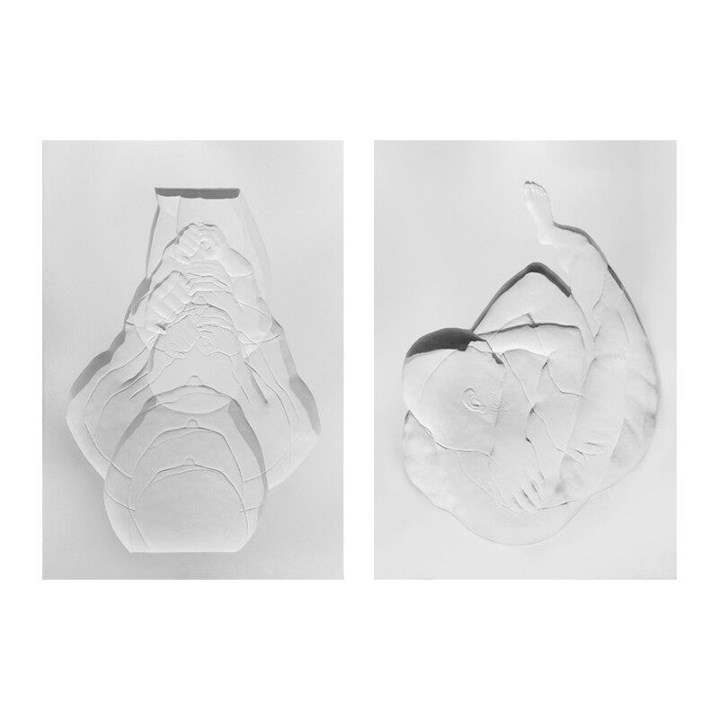 客厅沙发背景墙装饰画2021年新款3d立体浮雕挂画抽象人物艺术壁画