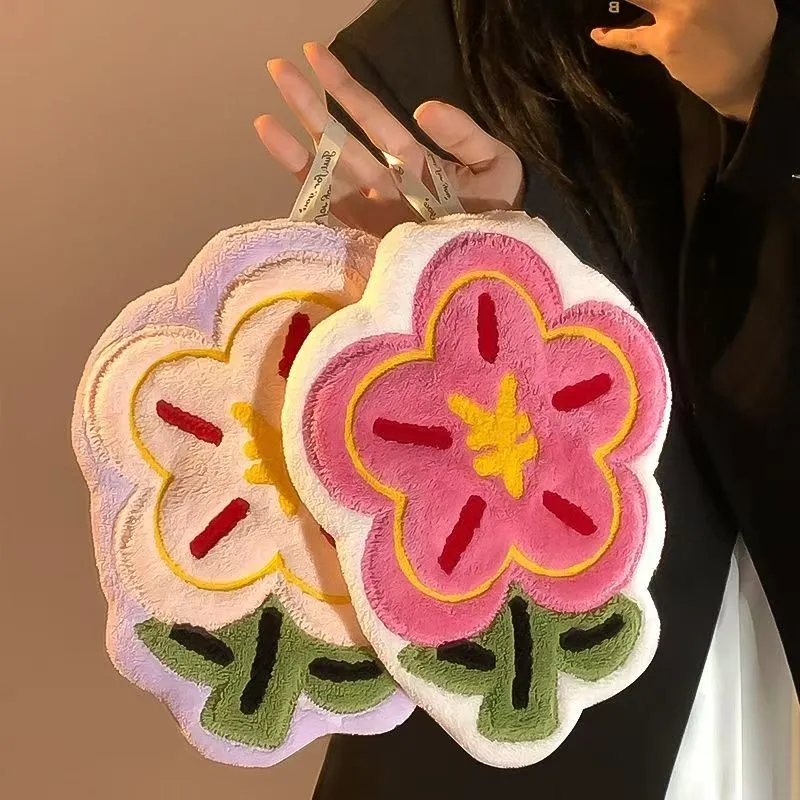 轻奢擦手巾挂式可爱高档家用超厚