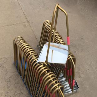 家用灰斗簸箕铁簸箕铁戳子垃圾铲清洁八斗铁管铁畚箕铁扒斗
