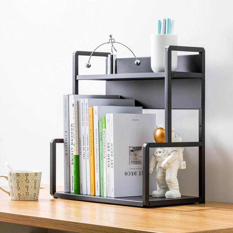 简易书架置物架办公室桌面小架子家用桌上多层宿舍书桌整理收纳架,住宅家具,书架,淘宝优惠券,粉丝福利购,淘宝优惠卷