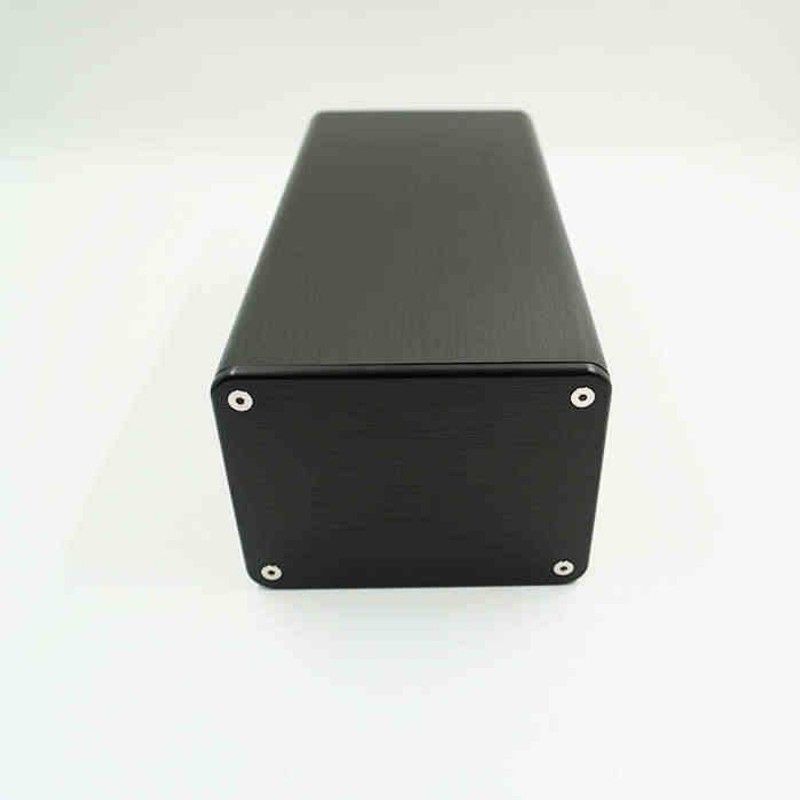 260全铝合金 铝型材 黑色 电源滤波器 DIY牛罩 功放音响外壳机箱