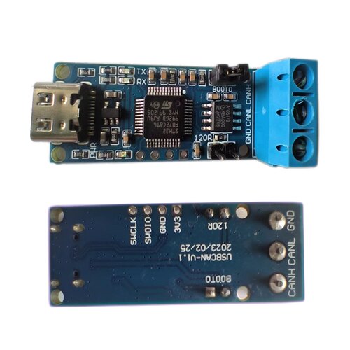 USB转CAN模块CANable 1.0 2.0开源can分析仪USB转PCAN调试器SLCAN