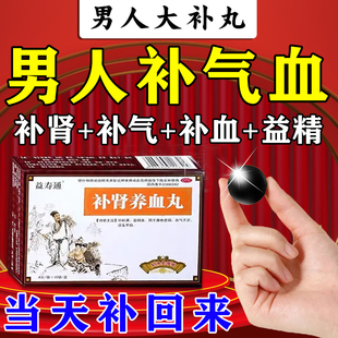 补肾养血丸治疗男士气血不足补气养血调理浑身没劲气血两虚肾虚药