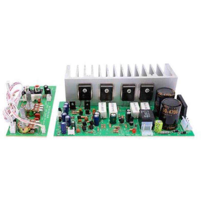 HIFI低音炮功放板单声道进口拆机大功率成品带散热片DIY炮箱 包邮