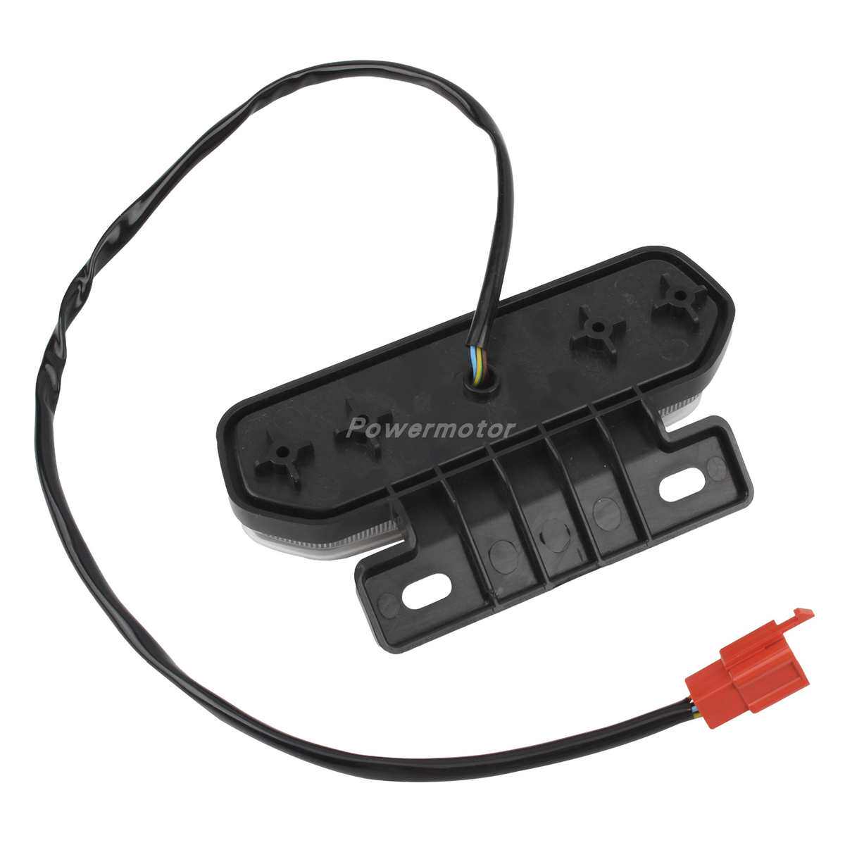 直供电动车摩托车尾灯改装件后车尾灯LED款带行车灯12v刹车转向灯