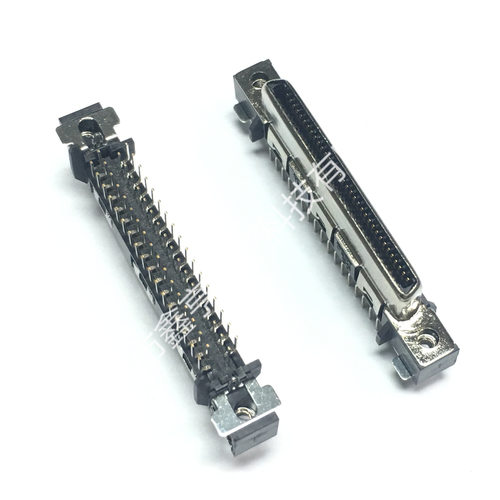 源头厂家 VHDCI 小68P母座 小68P直插母座 SCSI68P连接器母座