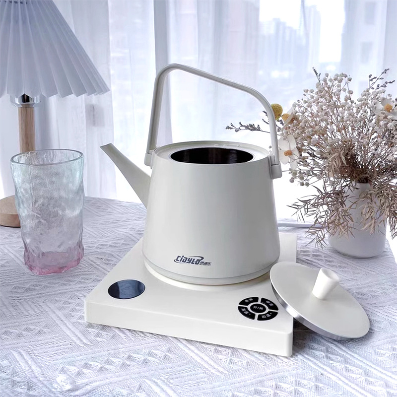 CIDYLO日式手冲壶泡茶壶烧水壶保温一体恒温电热不锈钢专用煮茶器