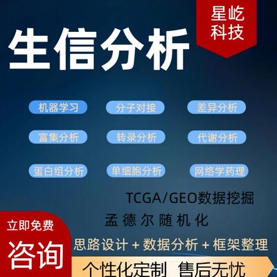 生信分析KM图森林图亚组分析交互作用限制性立方样条图服务