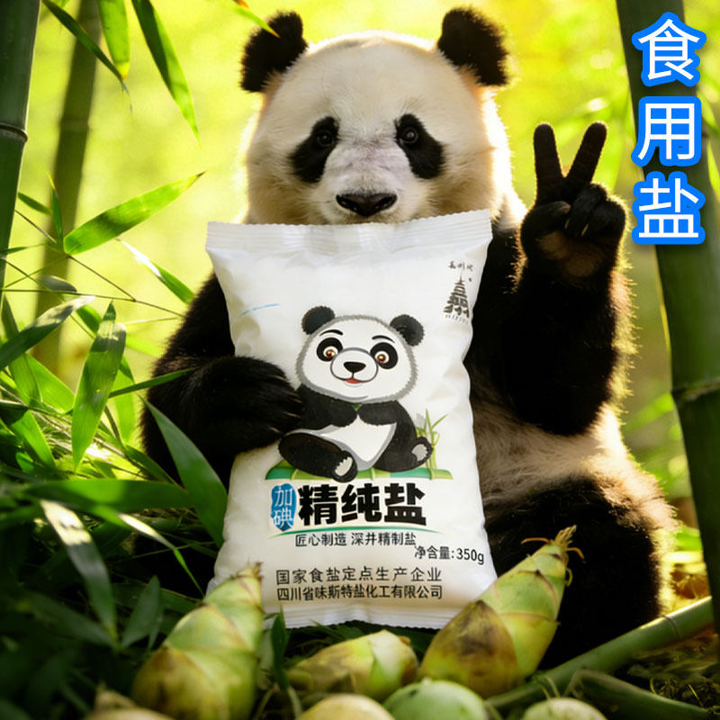 正宗食用盐家用盐食盐加碘未加碘精制细盐烧烤盐细盐炒菜盐巴AB3