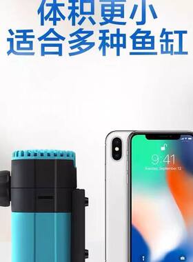 假一赔四创宁鱼缸水泵静音变频潜水泵底吸粪泵水陆两用鱼池24V