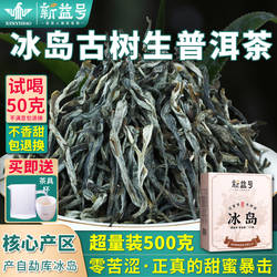 新益号冰岛普洱茶旗舰店云南老寨古树茶冰岛茶口粮生普洱散茶茶叶