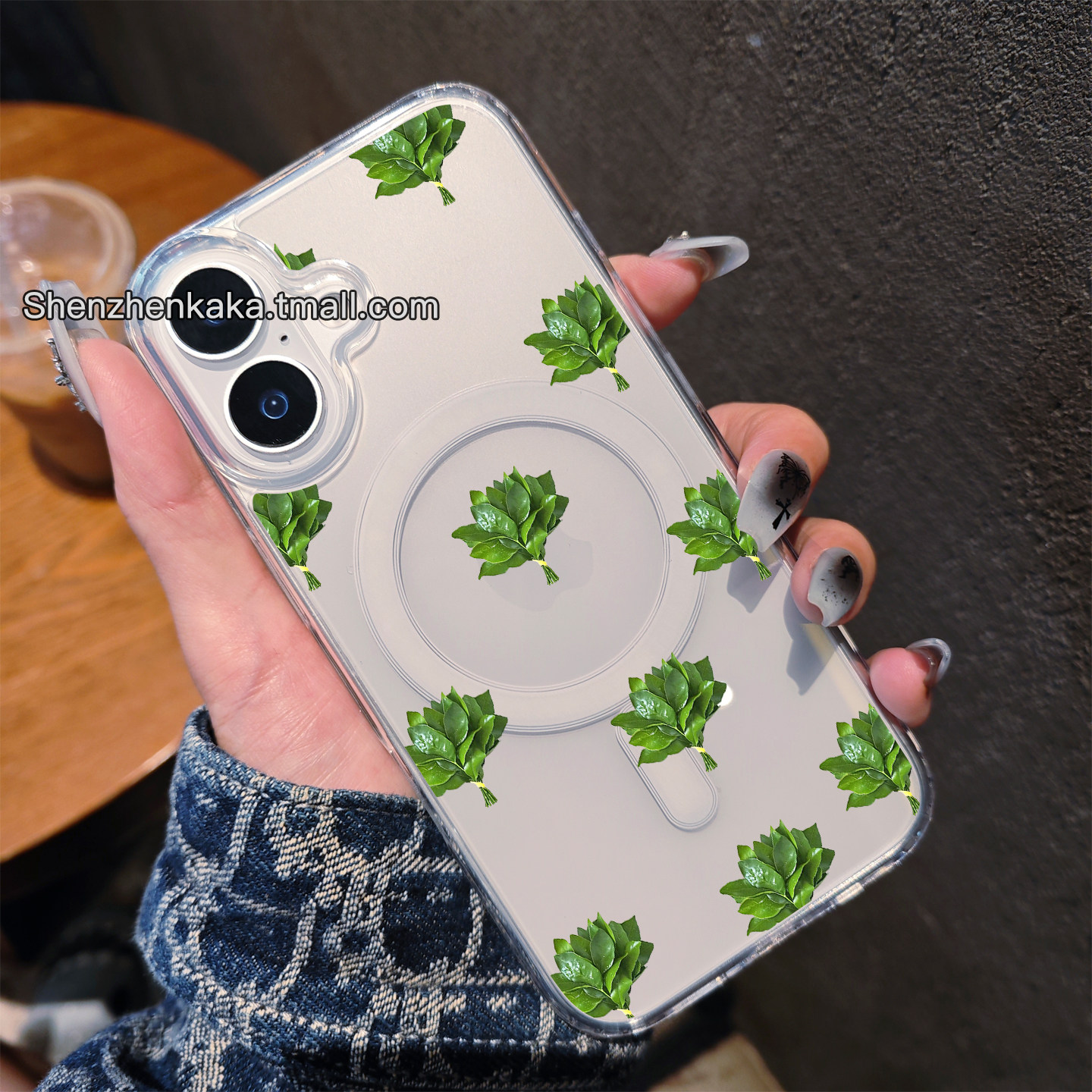 赵露思同款柚子叶去晦气iPhone17手机壳搞怪有趣magsafe磁吸16promax适用15plus好看苹果14小众13pro透明硬壳,3C数码配件,手机保护套/壳,淘宝优惠券,粉丝福利购,淘宝优惠卷