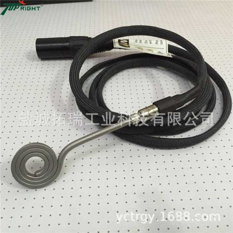 黑色卡夫拉护套蚊香款石英烟钉加热圈 钛钉加热圈 烟钉加热器