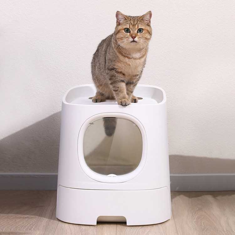 霍曼头等舱猫砂盆全封闭不带出大号半封闭猫沙防外溅去味猫厕所