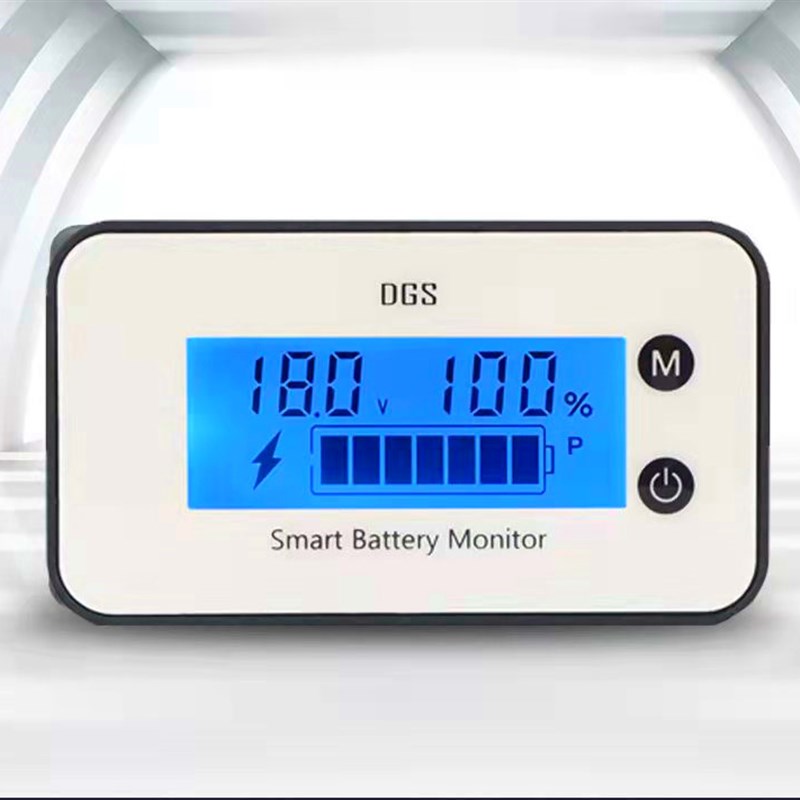 防水电动摩托车铅酸锂电池12V24v36v48v60v72v84v电量显示器通用