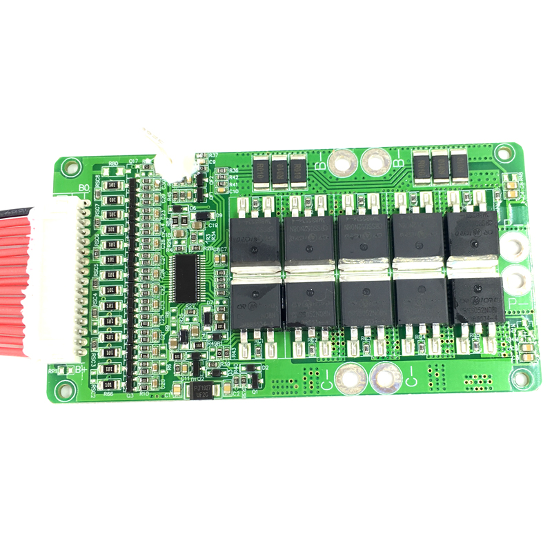 14串三元锂电池保护板48V52V电动车电池组带均衡大单体铝壳18650