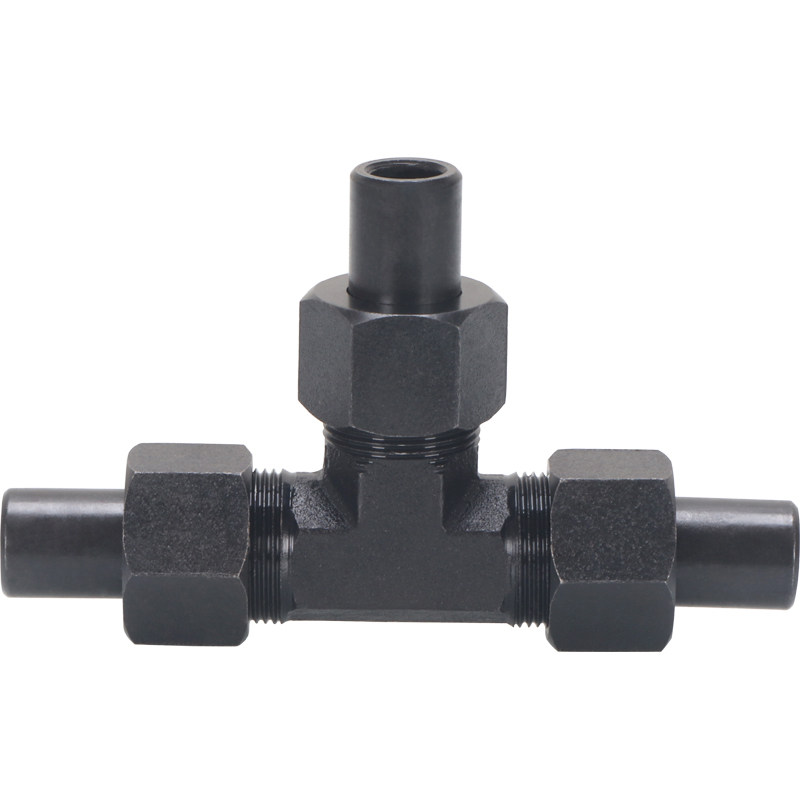 焊接式三通管接头JB972-77液压活接14*1.5-52*2对焊碳钢三通接头