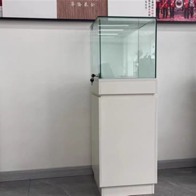 匀发木质珠宝首饰古董玉器产品展示柜玻璃柜台博物馆文物展览柜台