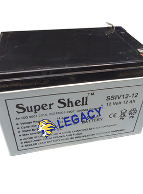 SUPER SHEL电池 SSIV12-12 12AH用于UPS EPS 备用电源电池