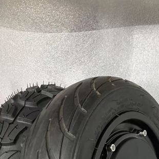 轴16长60 卡丁车轮毂电机10寸350 直径26宽7厘米 500