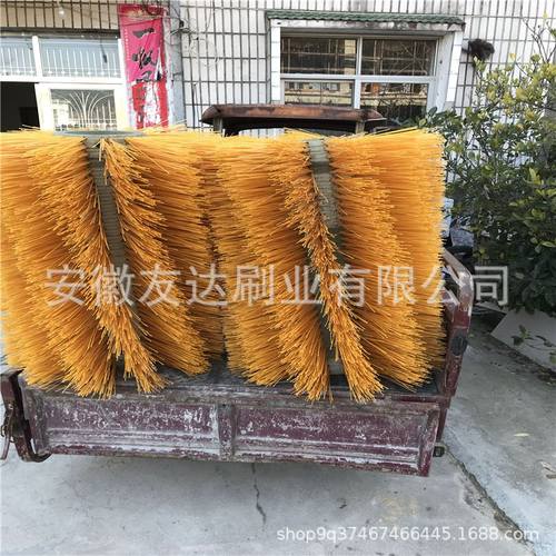 清扫车配套滚刷扫地车盘刷钢丝扫路圆盘刷组合钢丝滚刷环卫扫路刷