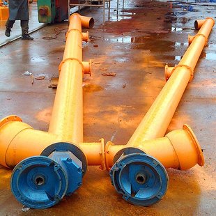 郑州螺旋输送机价格 中州机械 单管蛟龙有轴螺旋上料机粉煤输送机