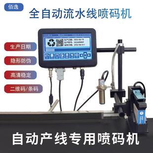 全自动流水线喷码 生产日期在线式 纸箱打码 机 机食品工厂零食包装
