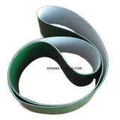 PVC绿色白色轻型平面流水线工业皮带爬坡提升机运输输送带平皮带