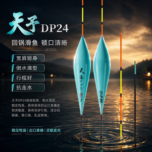 正品天予DP24高灵敏回锅滑鱼浮漂