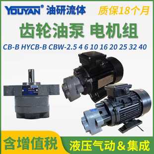 B2.5 40Y 50R63TH HYCB齿轮泵CBW双耳Y法兰CB