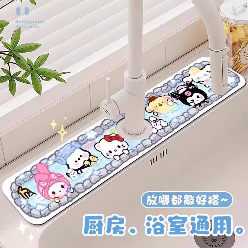 蜡笔小新硅藻泥瞬吸秒干沥水垫