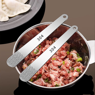 包饺子馄饨包子工具304不锈钢馅铲新款 馅料搅拌勺子馅挑馄饨神器