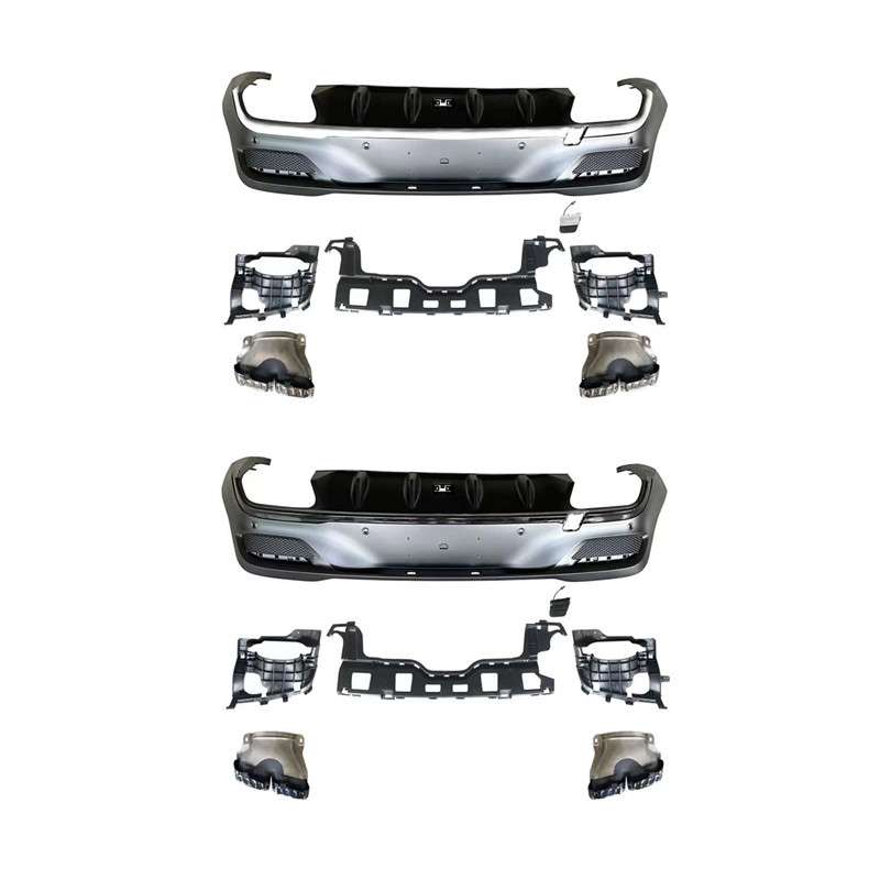 GLE53尾唇尾喉适用于奔驰GLE轿跑后包围GLE coupe改装GLE63新V