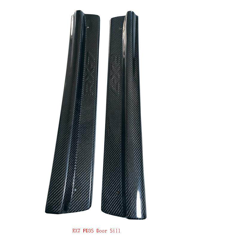 适用于马自达RX7FD门条迎宾饰条碳纤维