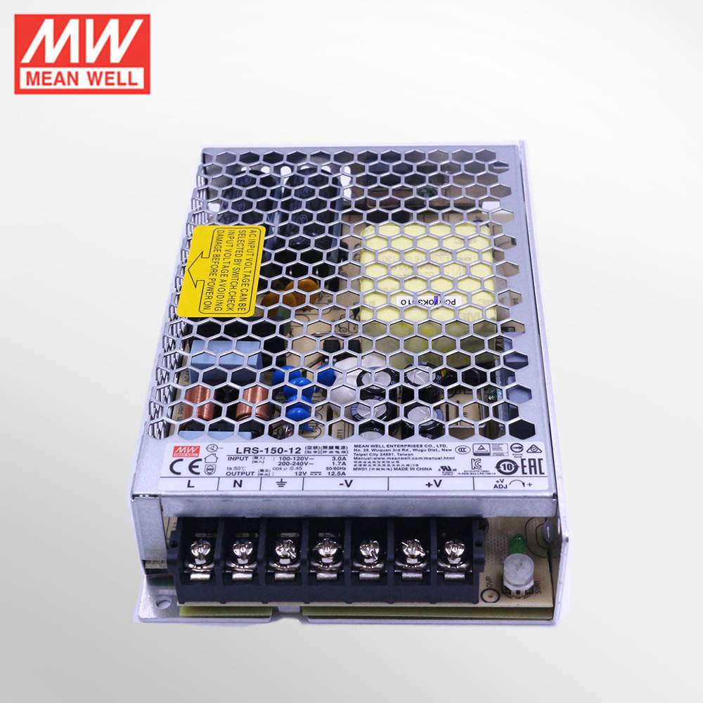 明纬电源LRS-150/150W驱动监控稳压电源适配器LED灯带 开关电源