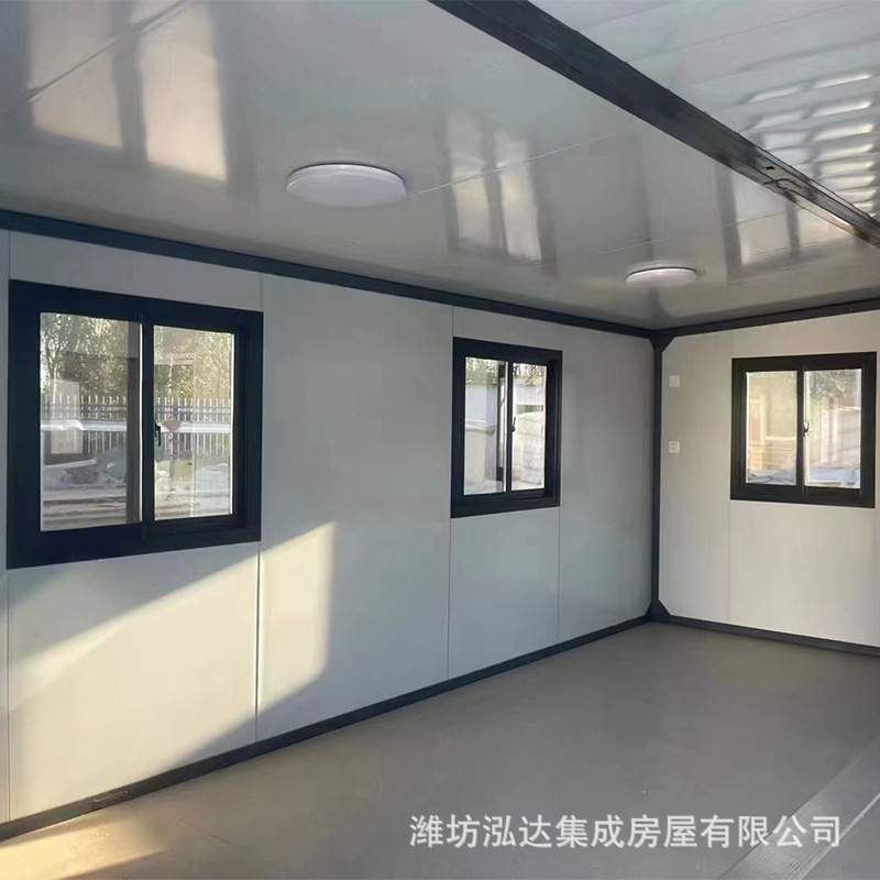 移动折叠住人可拓展箱房翼式打包箱房双翼箱集装箱活动房拼装