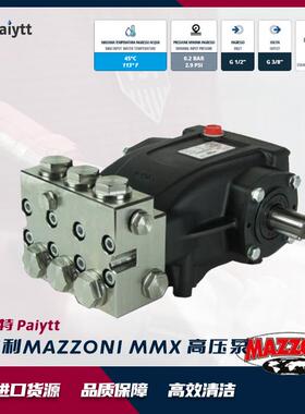意大利进口MAZZONI工业泵耐高温不锈钢泵耐腐蚀泵85度进水