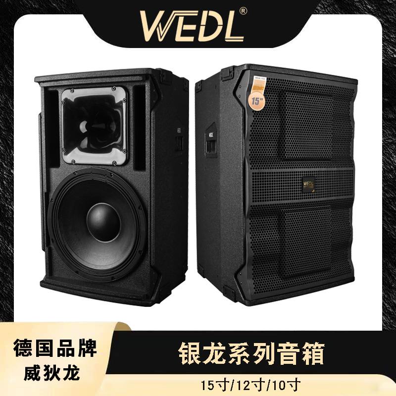 WEDL威狄龙单15寸12寸专业音箱KTV酒吧舞台演出工程银龙系列音响