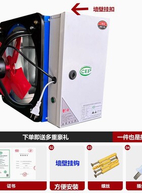 德国进口厂家4000风量油烟净化器环保专用饭店厨房商用小型餐饮油