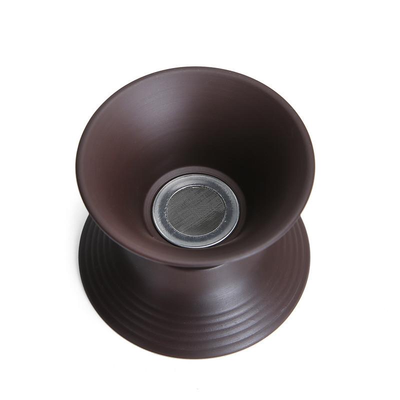 厂家直销茶具过滤原矿紫砂茶漏带网滤茶器茶具配件可定制