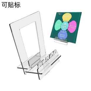 亚克力Now Playing 黑胶唱片支架,无需安装工具快速组装
