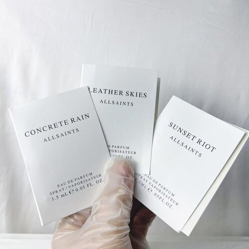 Allsaints 香水小样1.5ml落日暴动 皮革天空混凝土雨试管