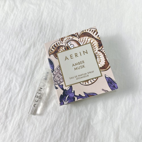 AERIN雅芮Amber Musk阿斯彭琥珀麝香香水小样试管椰奶琥珀 1.5ml