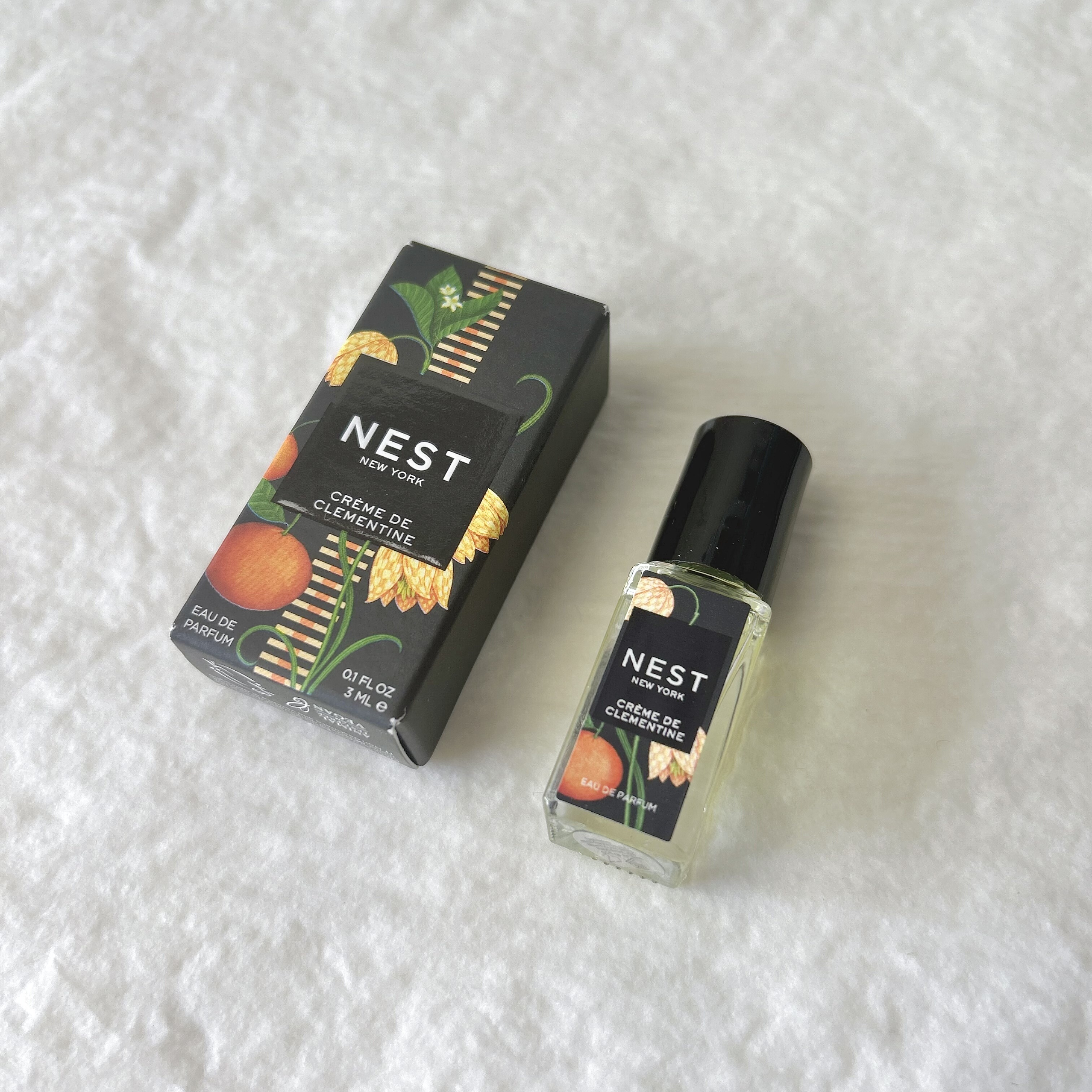 新品！NEST柑橘奶油滚珠香水小样3ml 柑橘香草甜奶油木质香