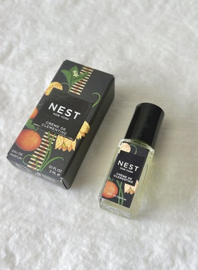 新品！NEST柑橘奶油滚珠香水小样3ml 柑橘香草甜奶油木质香