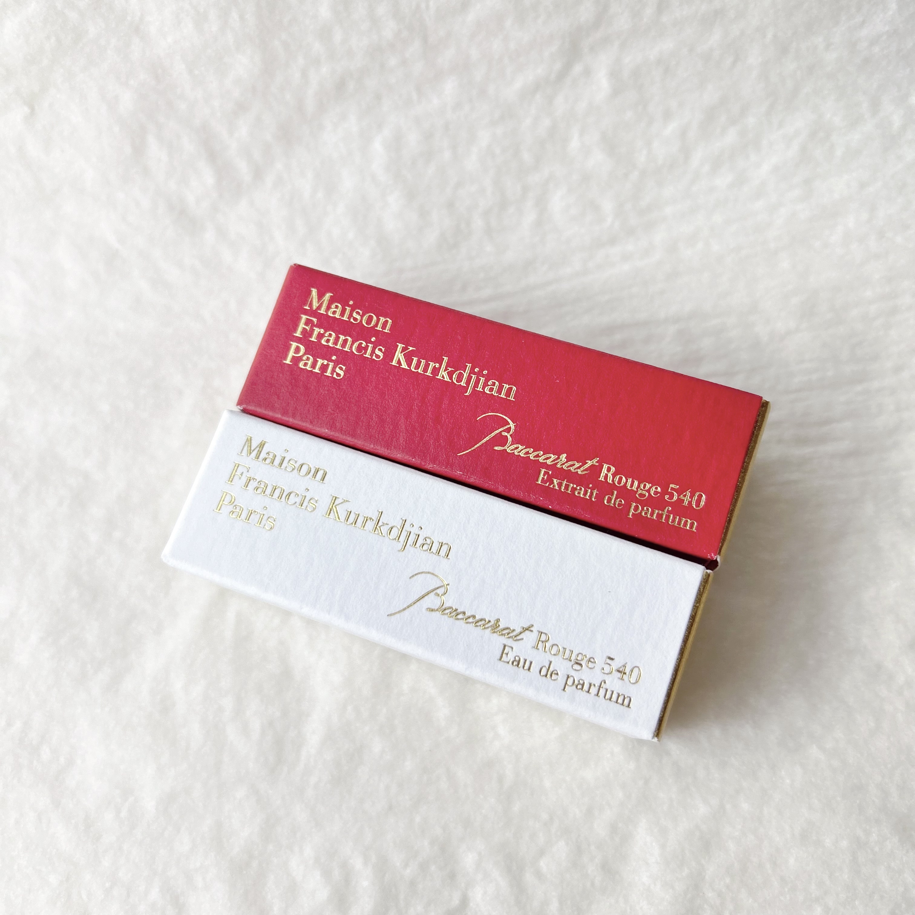 MFK梵诗柯香晶红540香水香精版/浓香版小样有喷头5ml 木质琥珀调图片