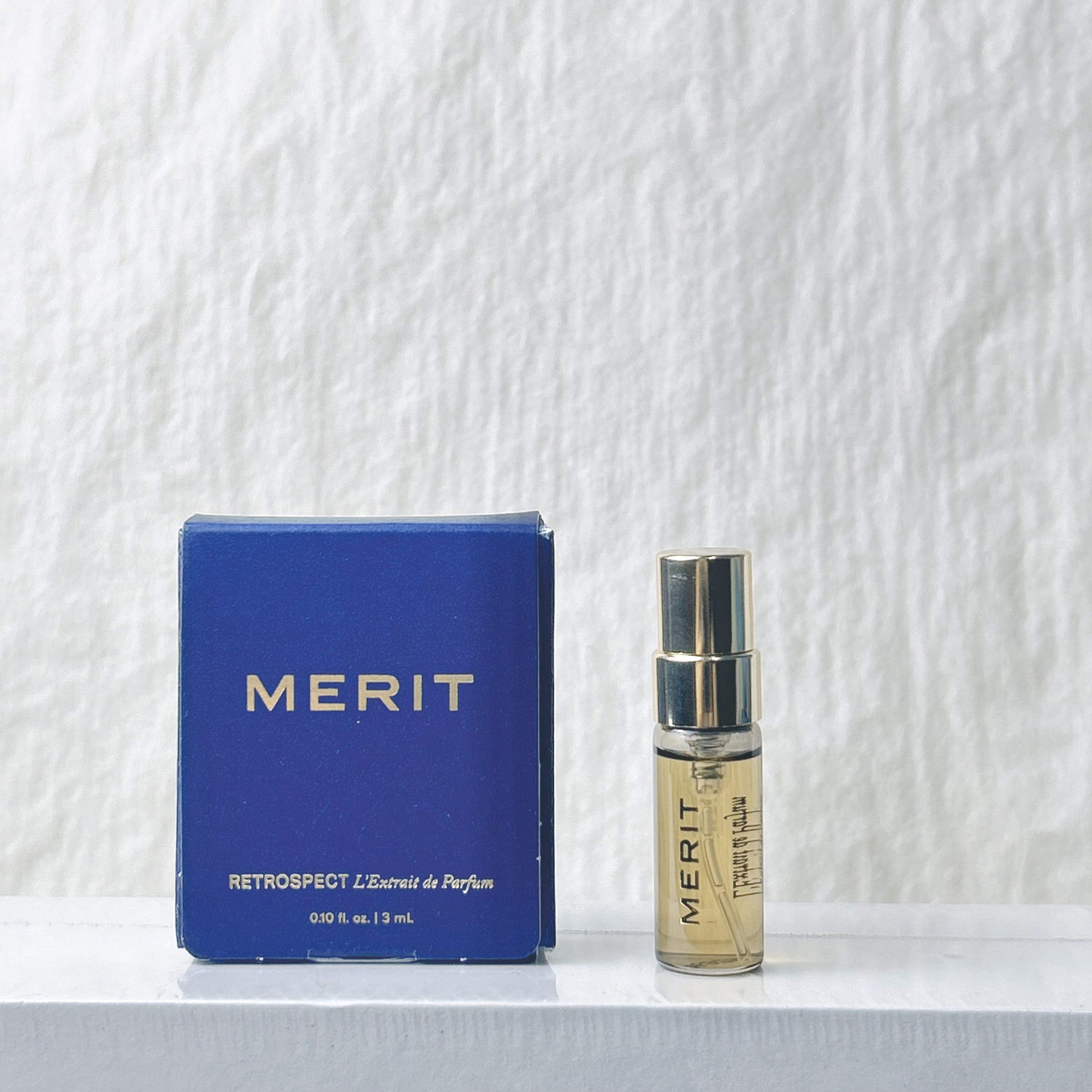 冲冠福利！Merit香水小样有喷头Retrospect追忆2ml佛手柑茉莉麝香